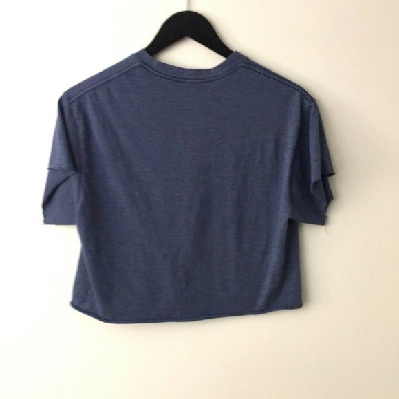 Nirvana Graphic Band Tee T Shirt Crop Top Cut M - Picture 3 of 6